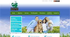 Desktop Screenshot of greenbriervetclinic.com